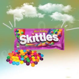Skittles Wild Berry Candy 45G (Pack of 2)