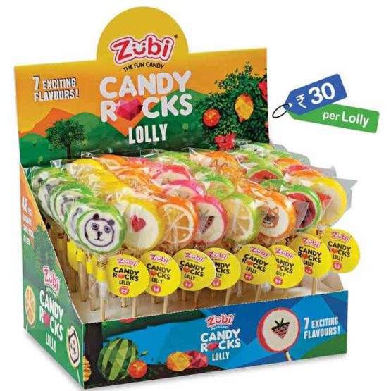 Zubi Candy Lollypop Pack of 4