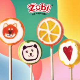 Zubi Candy Lollypop Pack of 4