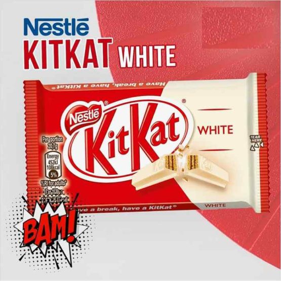 KitKat 4 Finger White Chocolate 41.5G