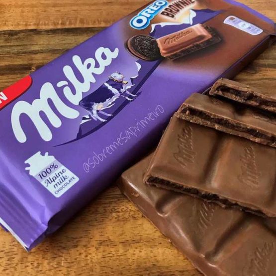 Milka Oreo Brownie Milk Chocolate Bar 100G