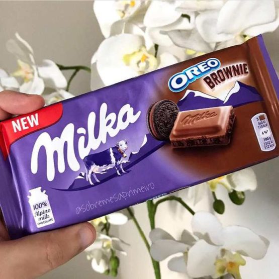 Milka Oreo Brownie Milk Chocolate Bar 100G