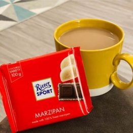 Ritter Sport Marzipan Chocolate Bar 100G