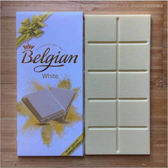 Belgian White Chocolate Bar 100G