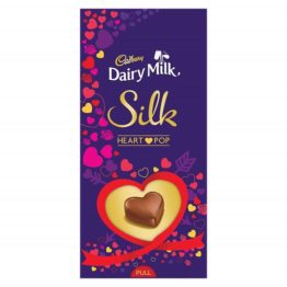 Dairy Milk Silk Heart Pop Chocolate Bar 250G