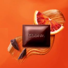 Godiva Blood Orange Dark Chocolate 90G