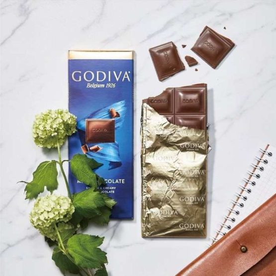 Godiva Milk Chocolate Bar 90G