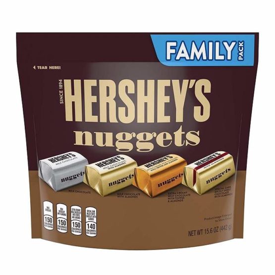 Hersheys Nuggets Assortment Chocolate 442G