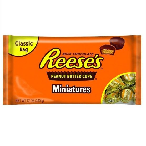 Reeses Miniature Cup Milk Chocolate 340G