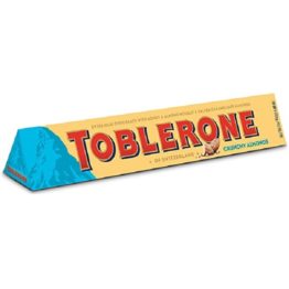 Toblerone Swiss Crunchy Almonds Milk Chocolate 100G