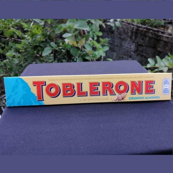 Toblerone Swiss Crunchy Almonds Milk Chocolate 100G