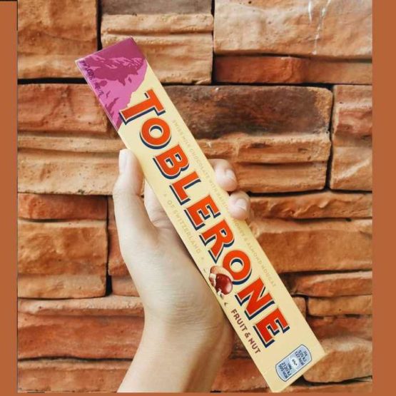 Toblerone Swiss Fruit & Nut Milk Chocolate 100G