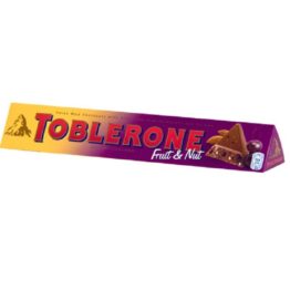 Toblerone Swiss Fruit & Nut Milk Chocolate 100G