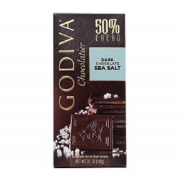 Godiva Chocolatier 50% Cacao Dark Chocolate Sea Salt 100G