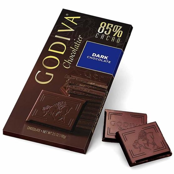 Godiva Chocolatier 85% Cacao Dark Chocolate bar 100G