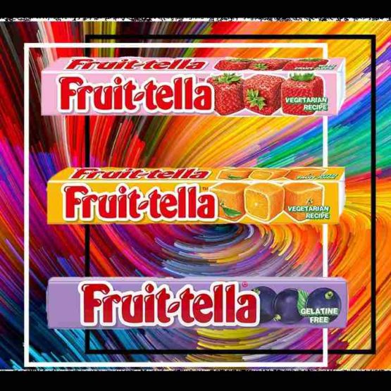 Fruittella 3 Combo of Orange, Grape and Strawberry