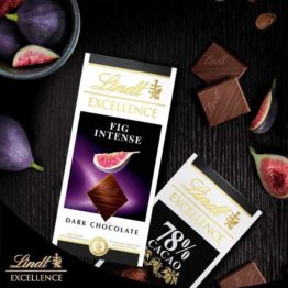 Lindt Excellence Fig Intense Dark Chocolate 100G